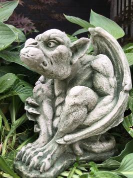 Gargoyle Figur Mittelalterlicher Drachendämon Beschützer Kirchenfiguren